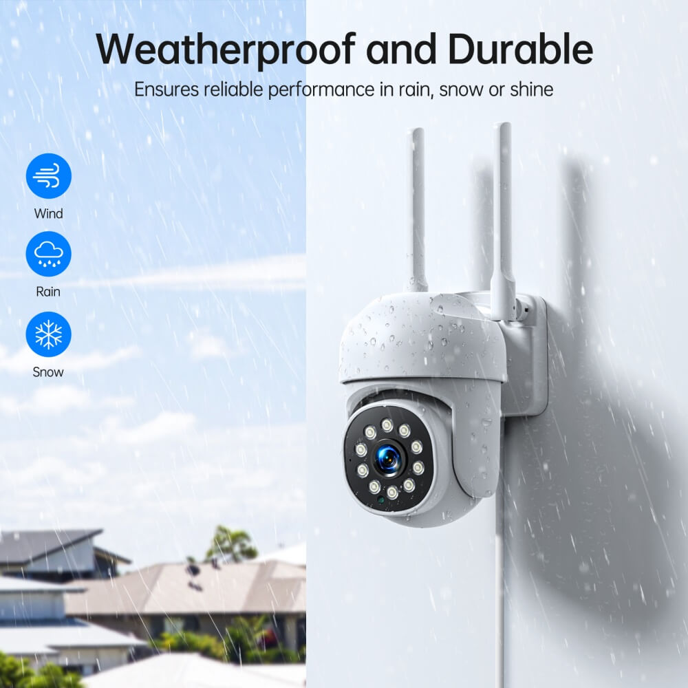 Camcamp SC53 Wireless Security Camera System 1080P with 500GB HDD 10 Ch expandable