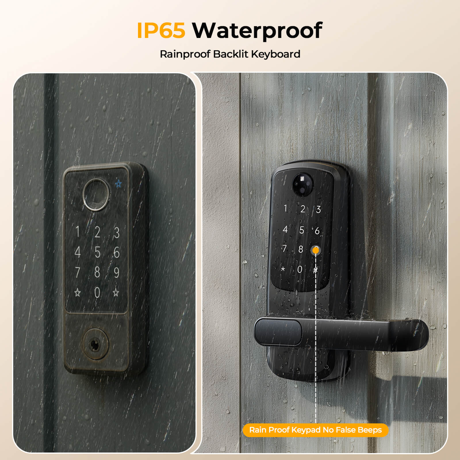 Camcamp DL04 Smart Door Lock with Palm Vein Recognition