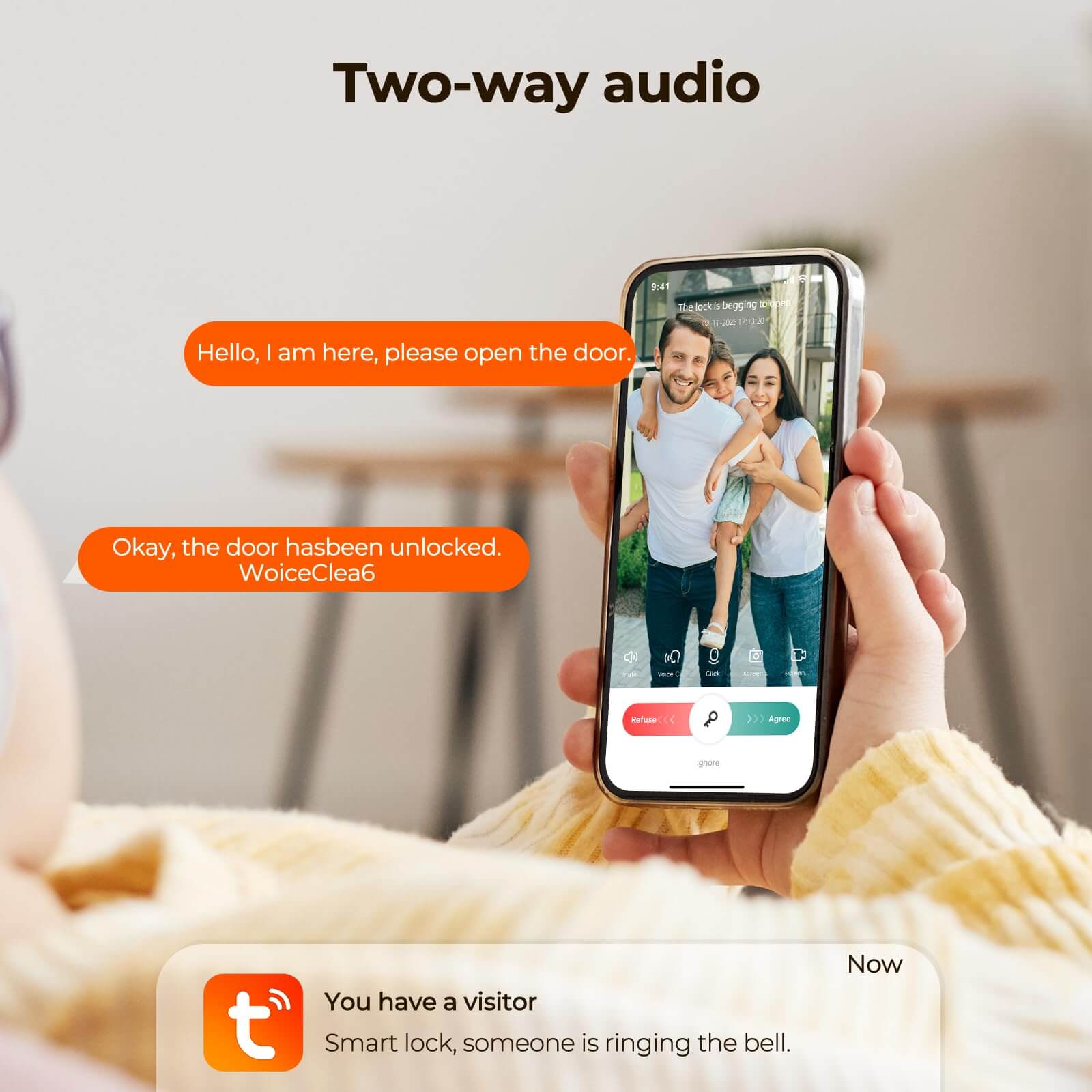 Camcamp Video Smart Lock with Camera & Doorbell