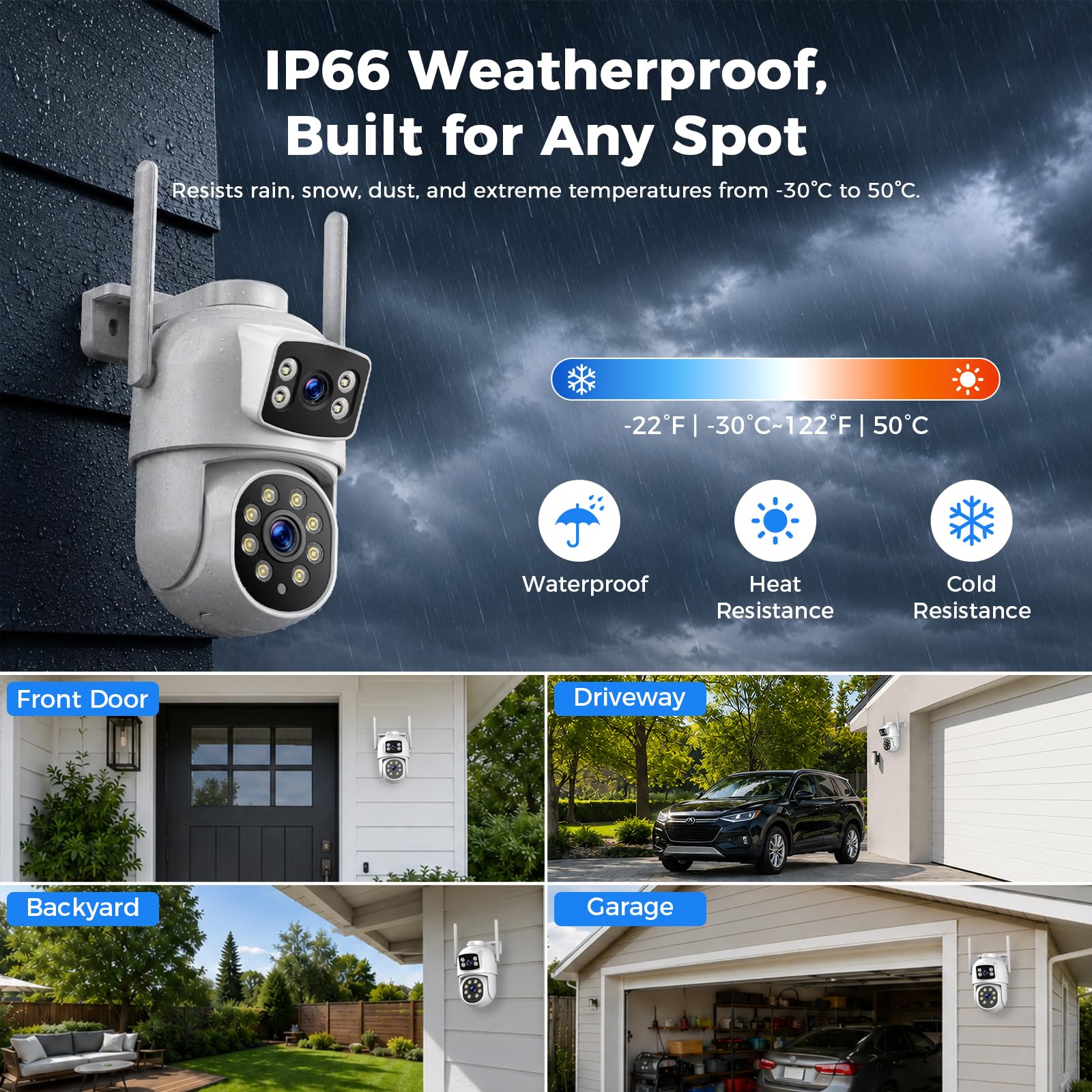 Camcamp SC48 Wireless Security Camera System with 10CH NVR