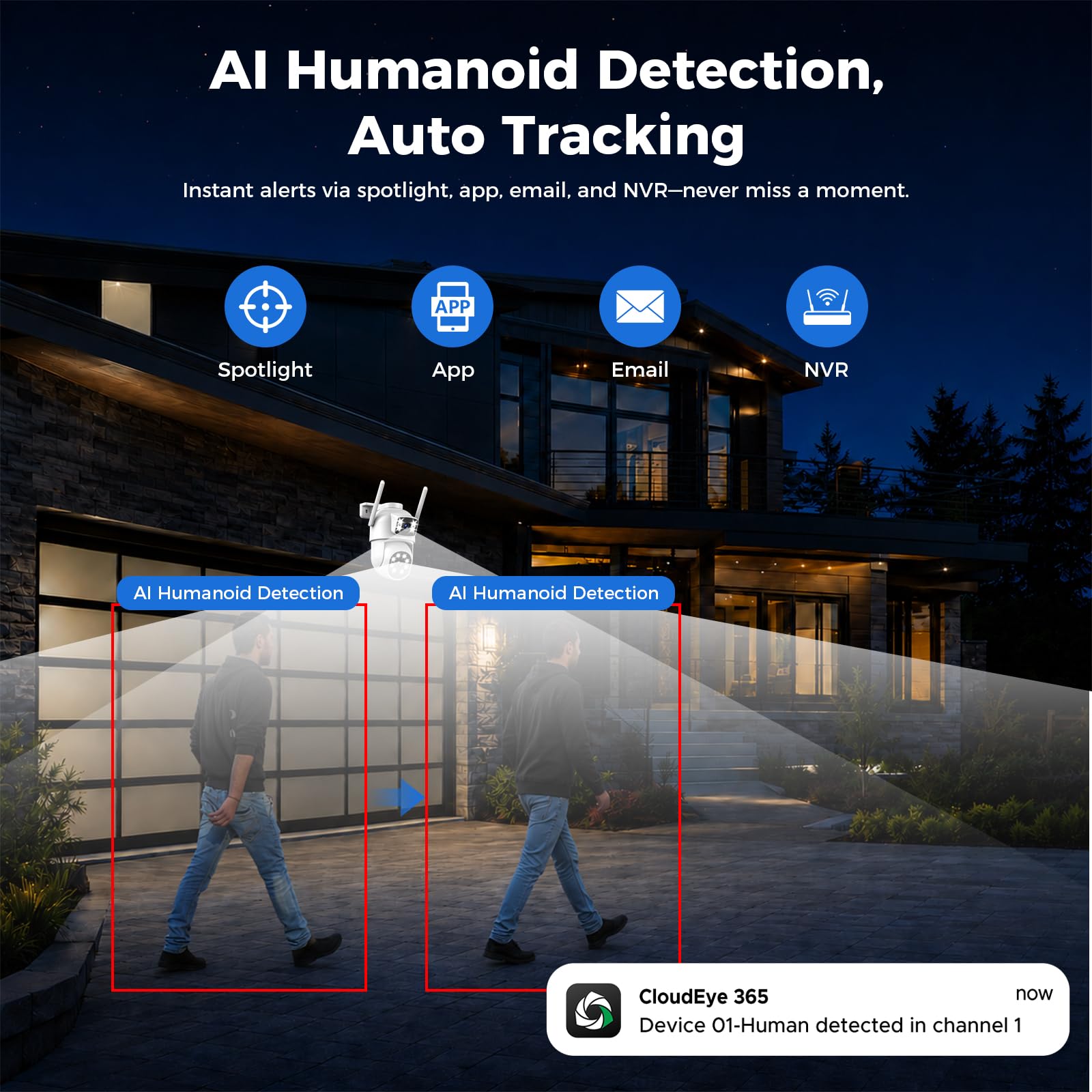 Camcamp SC48 Wireless Security Camera System with 10CH NVR