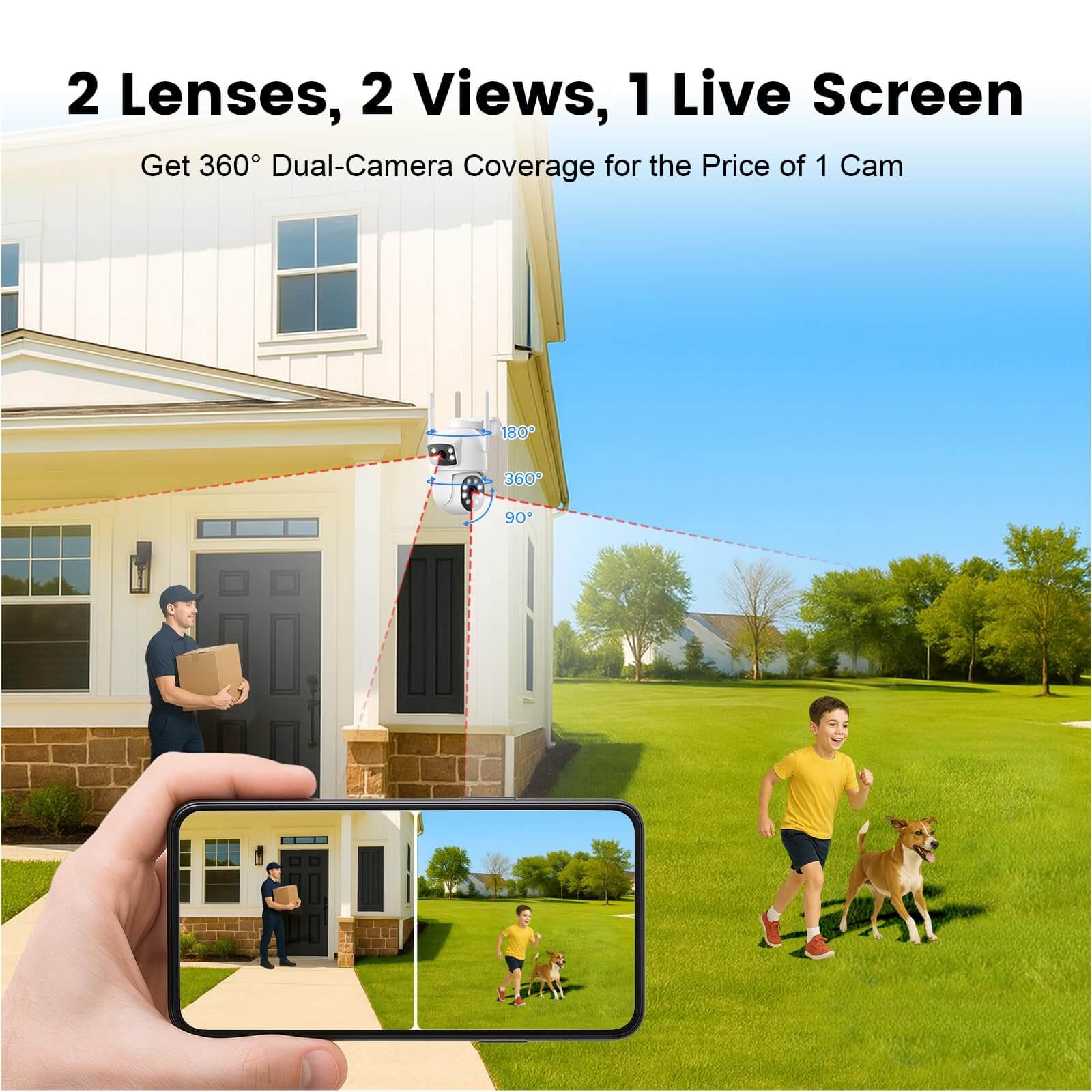 Camcamp SC48 Wireless Security Camera System with 10CH NVR