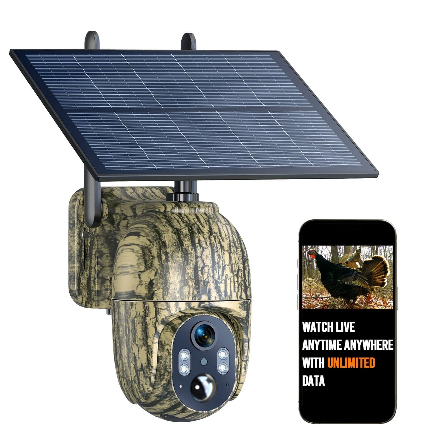 Wireless Cellular trail cameras for security