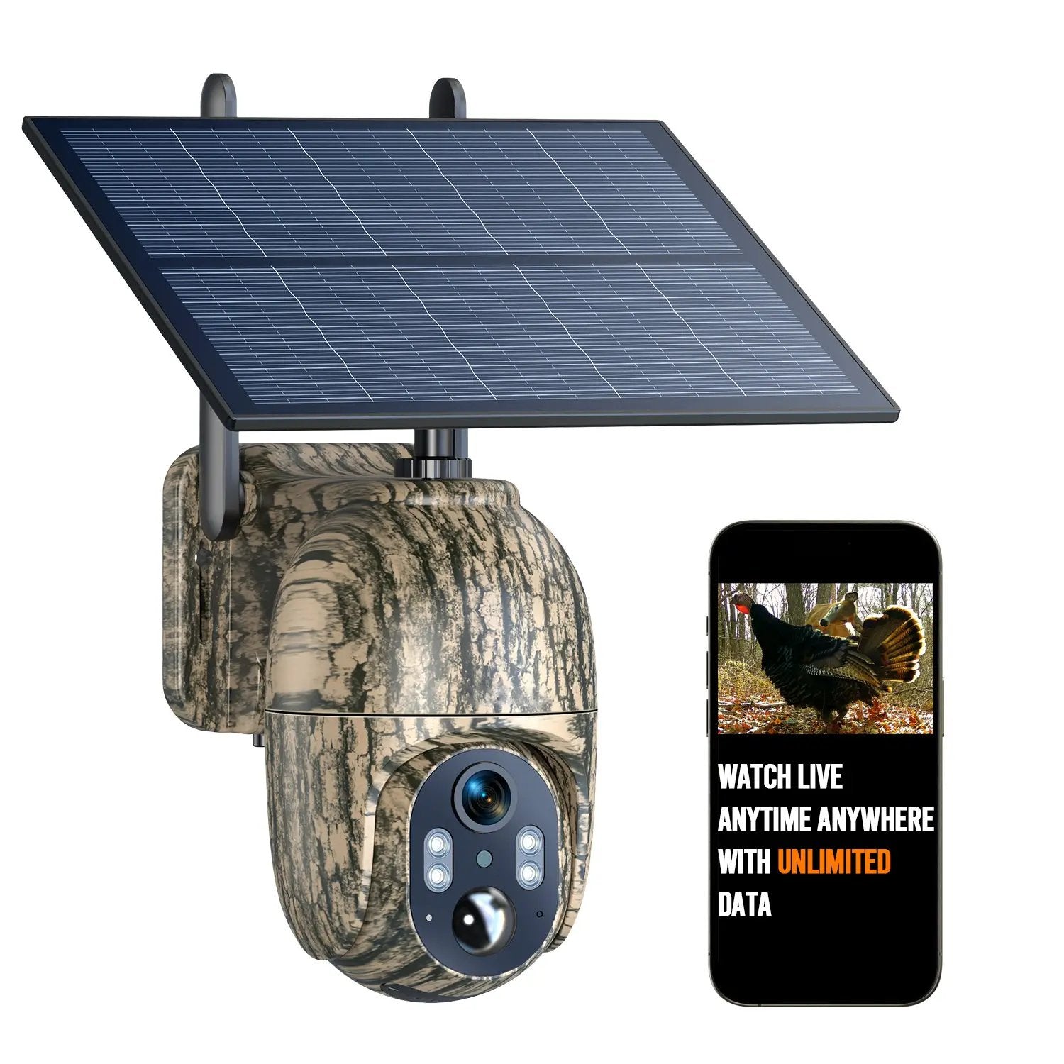 Wireless Cellular trail cameras for security