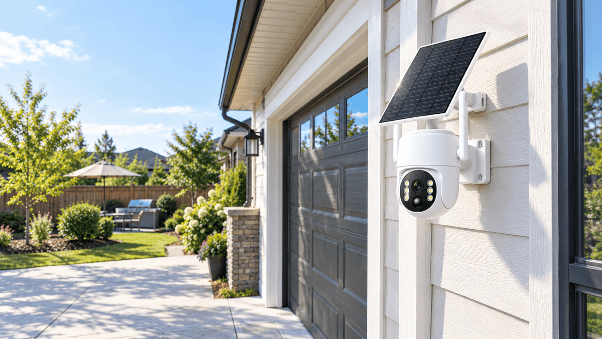Solar security camera and battery security camera comparison for outdoor home security