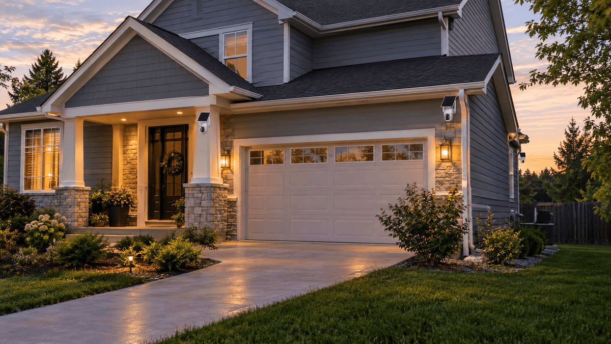 Where to install outdoor security cameras around your home
