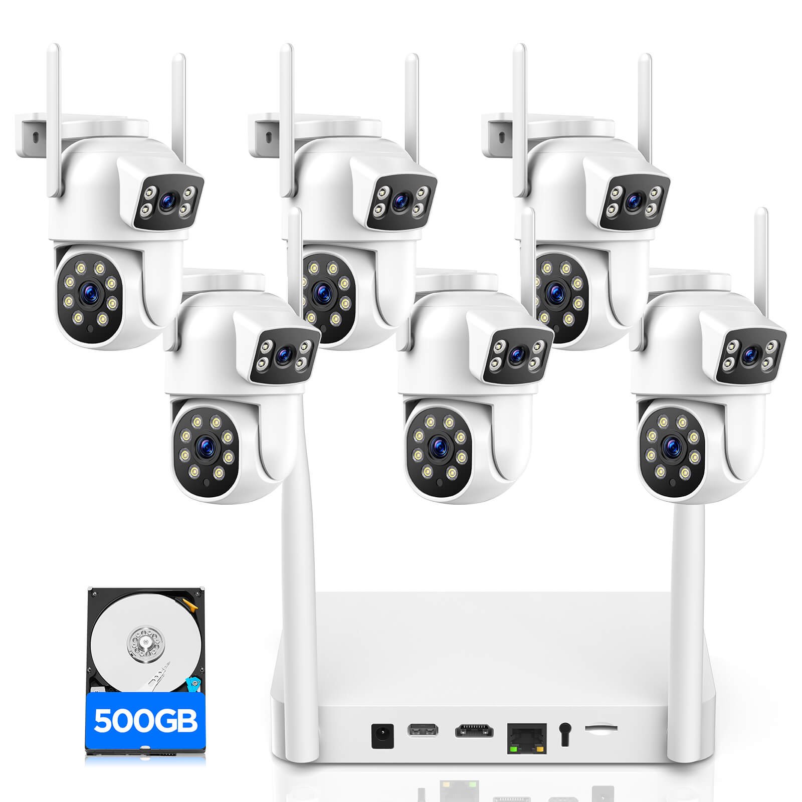 Camcamp SC48 Wireless Security Camera System with 10CH NVR