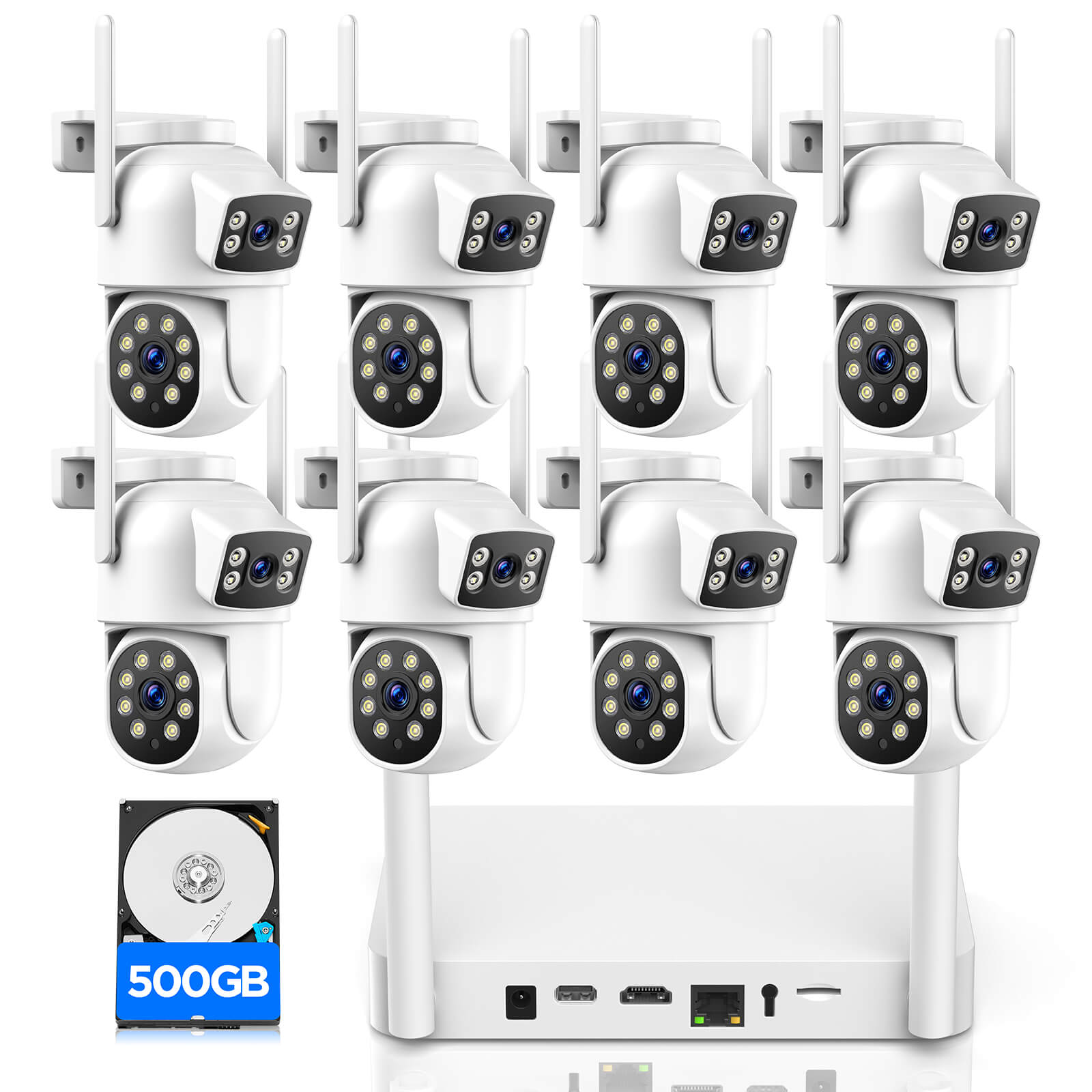 Camcamp SC48 Wireless Security Camera System with 10CH NVR