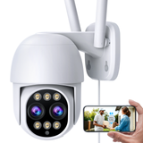 Camcamp SC20 1080P WiFi 8X Hybrid Zoom Dual Lens Security Camera