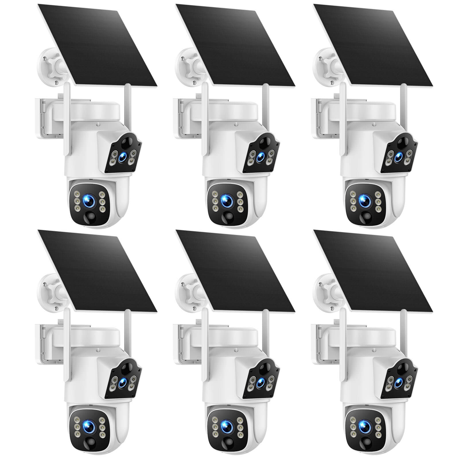 CAMCMAP SC39 Solar Powered Cellular Security Camera for Outdoor Construction Sites Farms, Ranches & Stables