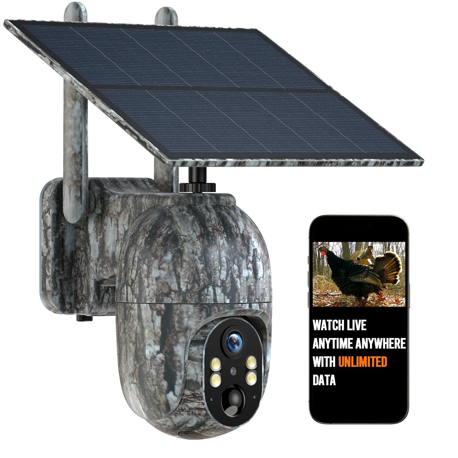Wireless Cellular trail cameras for security
