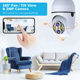 CAMCAMP SC11 2MP Wireless WiFi Light Bulb Security Camera