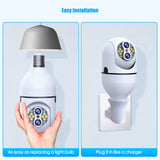 CAMCAMP SC11 2MP Wireless WiFi Light Bulb Security Camera