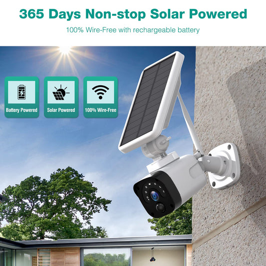 Cámara Solar WIFI 4150-18 Exterior IP65 Vision Nocturn – Ecoled