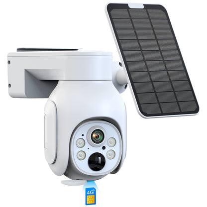 Us Lte Cellular Security Camera Includes Sd sim Card solar - Temu